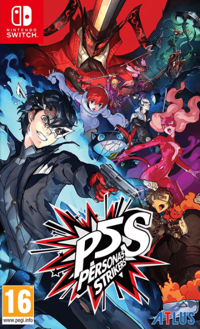 Persona 5 Scramble box art for Nintendo Switch
